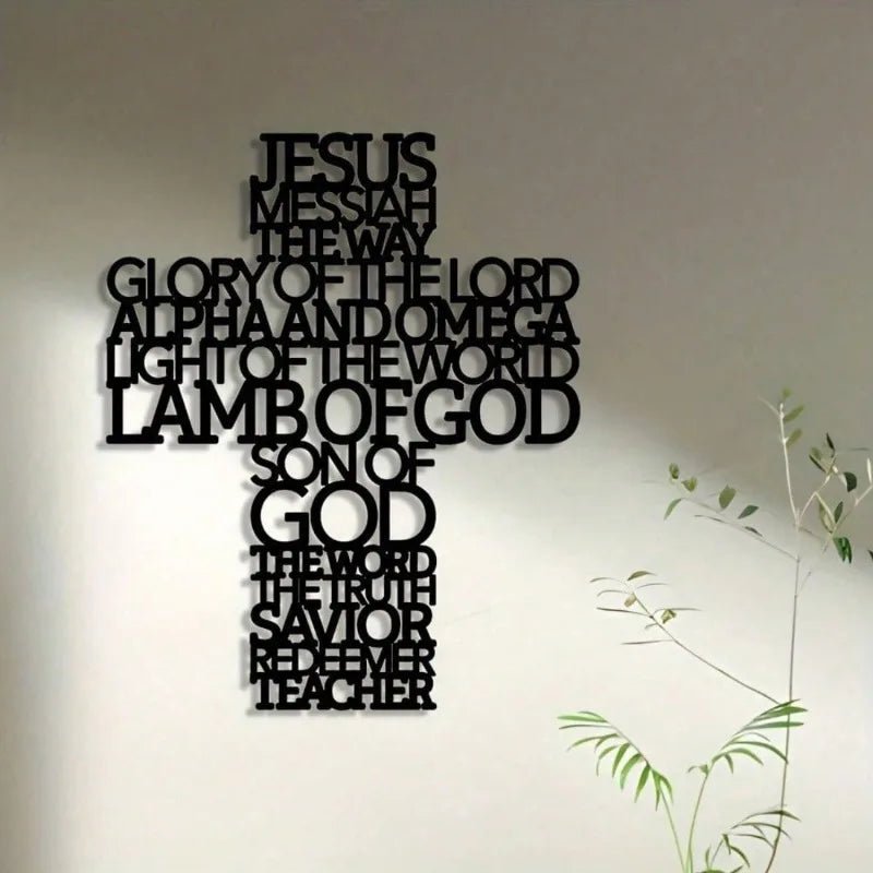 Crossing Jesus Metal Wall Sculpture|Black,Waterproof,Rustproof,Fade - Resistant,Halloween&Christmas Gift,Bedroom Decor - Fiesta VelloreCrossing Jesus Metal Wall Sculpture|Black,Waterproof,Rustproof,Fade - Resistant,Halloween&Christmas Gift,Bedroom DecorFiesta VelloreFiesta Vellore175212271;20251225;1766621661UclRSTY7316Sf94ac3e588204da4aa11f6ba343a08eeC