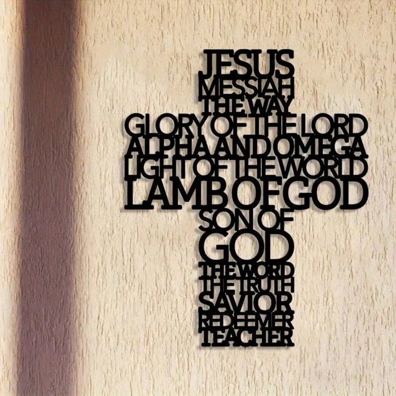 Crossing Jesus Metal Wall Sculpture|Black,Waterproof,Rustproof,Fade - Resistant,Halloween&Christmas Gift,Bedroom Decor - Fiesta VelloreCrossing Jesus Metal Wall Sculpture|Black,Waterproof,Rustproof,Fade - Resistant,Halloween&Christmas Gift,Bedroom DecorFiesta VelloreFiesta Vellore175212271;20251225;1766621661UclRSTY7316Sd9aece92680a4e2c83c5447515896ddcr