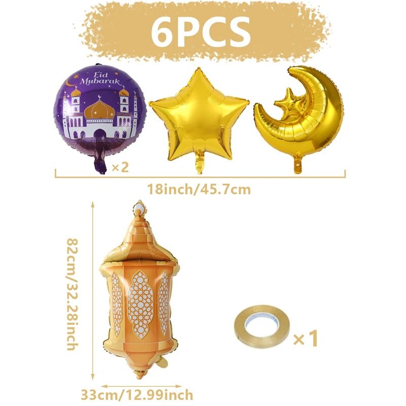 Eid Mubarak Banner Balloon Ramadan Decoration 2025 for Home Ramadan Kareem Banner Islamic Muslim Party Decor Eid Al Adha Gifts - Fiesta VelloreEid Mubarak Banner Balloon Ramadan Decoration 2025 for Home Ramadan Kareem Banner Islamic Muslim Party Decor Eid Al Adha GiftsFiesta VelloreFiesta Vellore175214562;20251225;17666217458Ss55Banner19S9308b1be61774650b60212d9870448483
