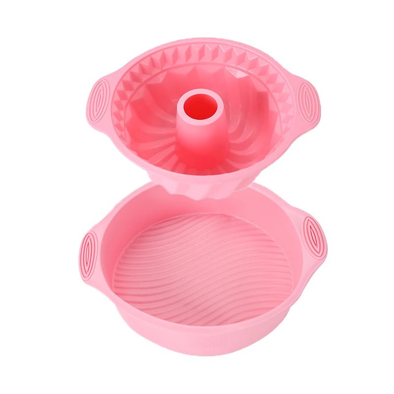 FAIS DU Pink Nonstick Silicone Bakeware Set Baking Cake Pan for Pastry Cake Muffin Cupcake Bread Molds Baking Accessories Tools - Fiesta VelloreFAIS DU Pink Nonstick Silicone Bakeware Set Baking Cake Pan for Pastry Cake Muffin Cupcake Bread Molds Baking Accessories ToolsFiesta VelloreFiesta Vellore175212754;20251225;1766621677LUxOLRound Mold SetS4ee23a5b9d5d471292bc6137331c58ddm