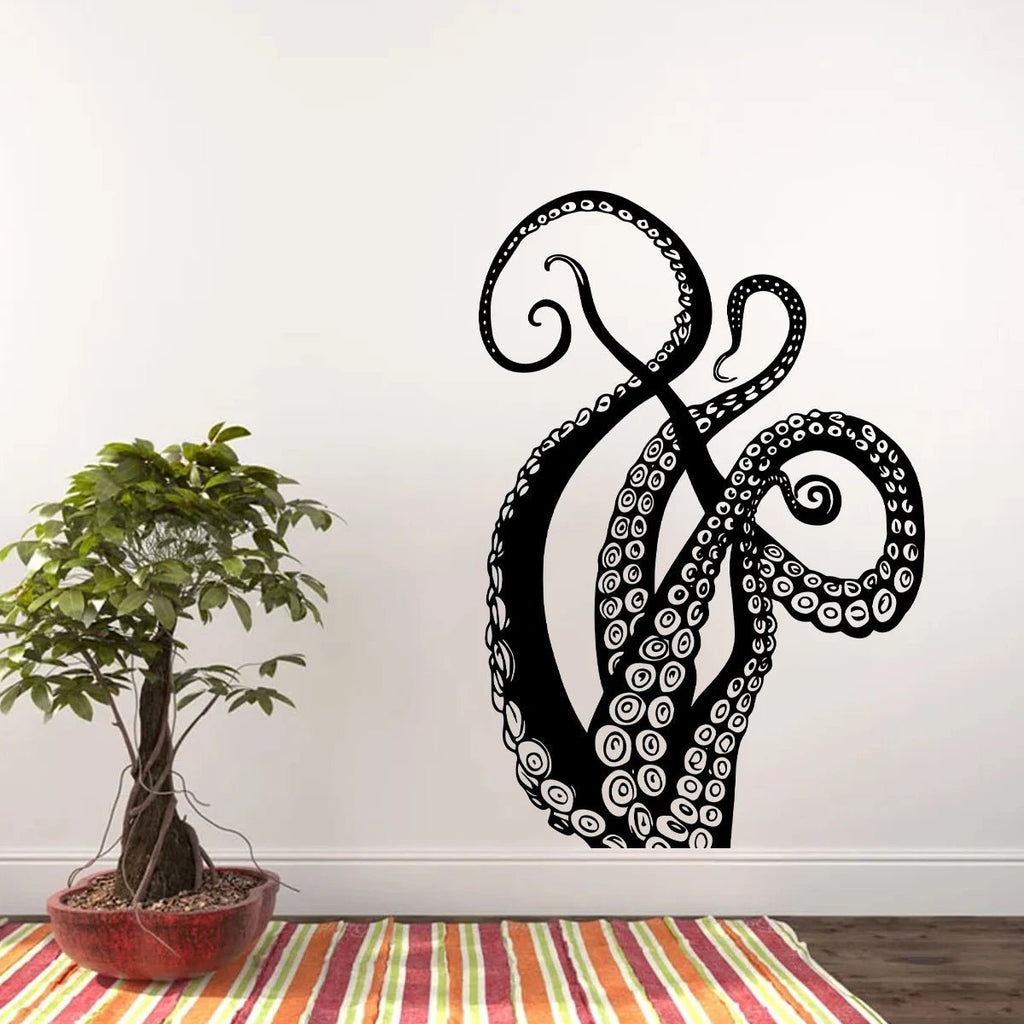 Funny Octopus Tentacles Silhouettes Wall Stickers for Living Room Background Bedroom Decoration Wall Decals Home Decor - Fiesta VelloreFunny Octopus Tentacles Silhouettes Wall Stickers for Living Room Background Bedroom Decoration Wall Decals Home DecorFiesta VelloreFiesta Vellore175212237;20251225;17666216571jHwwblackSd9510865aecf4e74bc84e28dff26083d8