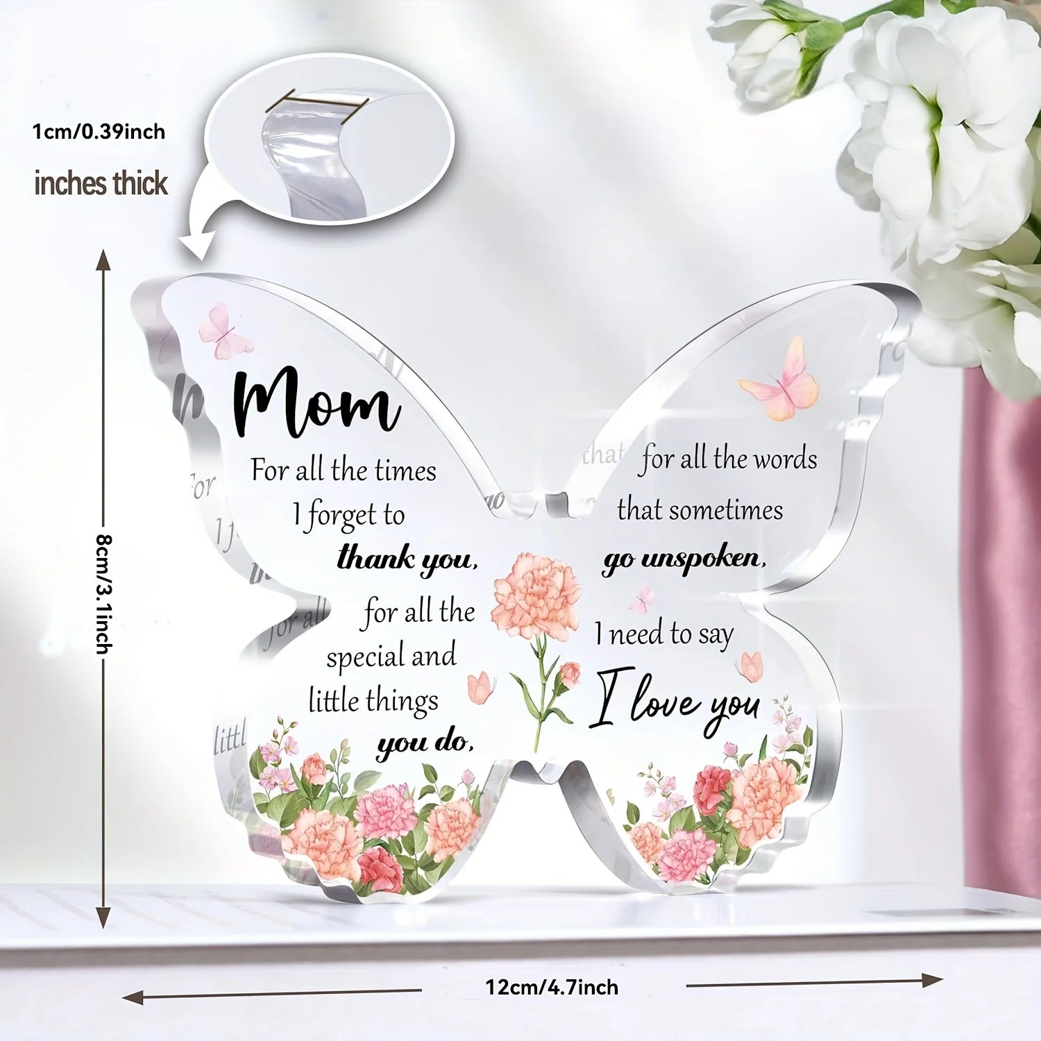 Gifts for Mom, Delicate Mom Birthday Gifts from Daughter Son, Moms Birthday Gift Ideas - Butterfly Acrylic Decorations - Fiesta VelloreGifts for Mom, Delicate Mom Birthday Gifts from Daughter Son, Moms Birthday Gift Ideas - Butterfly Acrylic DecorationsFiesta VelloreFiesta Vellore175212590;20251225;1766621666GQYlBDefault - DefaultSbc3209e74df449c29eb2b31179f6f5a2v