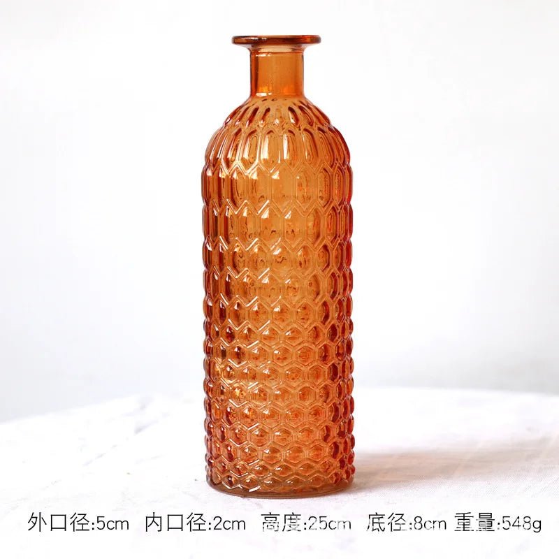 Glass Vase Living Room Decoration Small Fresh Flower Vases For Homes Table Bedroom Decor Modern Terrarium Home Accessories - Fiesta VelloreGlass Vase Living Room Decoration Small Fresh Flower Vases For Homes Table Bedroom Decor Modern Terrarium Home AccessoriesFiesta VelloreFiesta Vellore175212260;20251225;1766621657zC6V0A OrangeSfd730f45b0cf498b84b5e7c6259425b3M