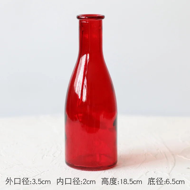 Glass Vase Living Room Decoration Small Fresh Flower Vases For Homes Table Bedroom Decor Modern Terrarium Home Accessories - Fiesta VelloreGlass Vase Living Room Decoration Small Fresh Flower Vases For Homes Table Bedroom Decor Modern Terrarium Home AccessoriesFiesta VelloreFiesta Vellore175212258;20251225;1766621657JkN3XG RedS1557cc8bf94941ef8b528c3039469024X