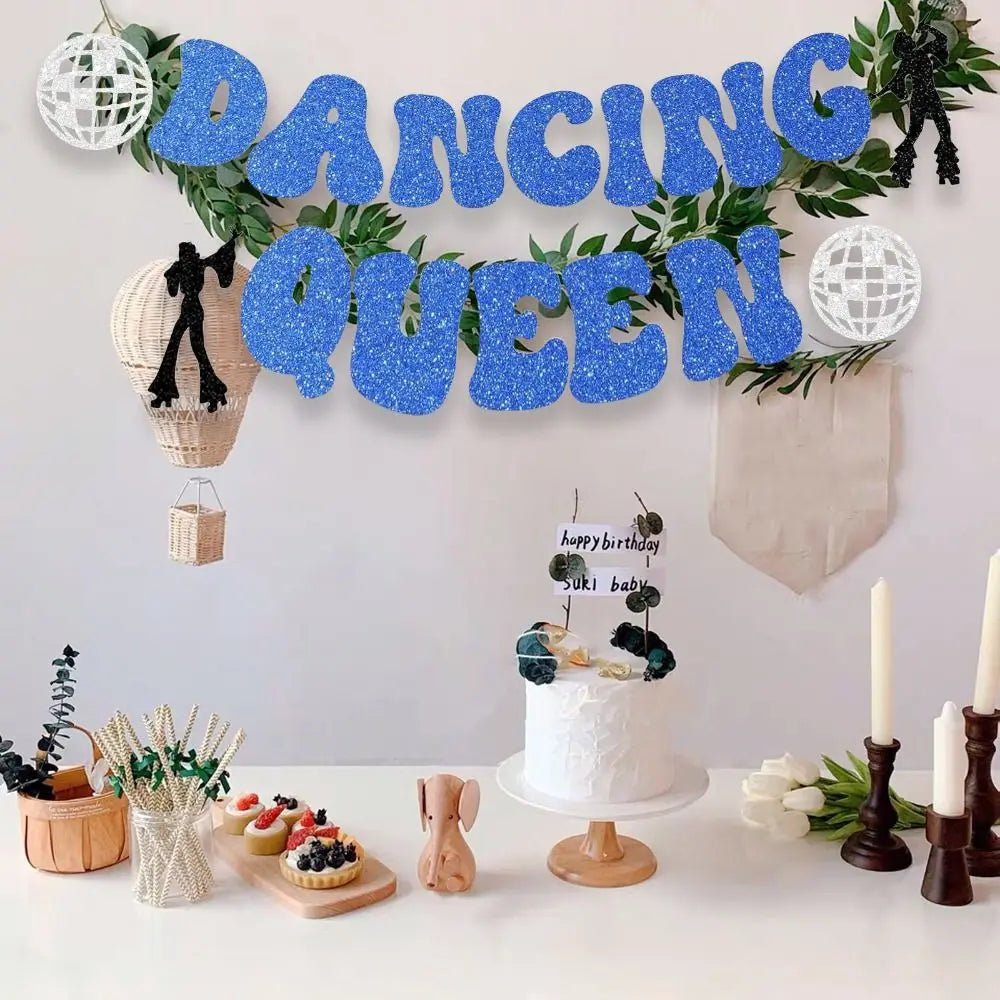 Glitter Dancing Queen Party Decorations,Blue Dancing Queen Disco Ball Banner for Mamma Mia Bachelorette Wedding Birthday Party - Fiesta VelloreGlitter Dancing Queen Party Decorations,Blue Dancing Queen Disco Ball Banner for Mamma Mia Bachelorette Wedding Birthday PartyFiesta VelloreFiesta Vellore175214538;20251225;1766621744JVLwAblueSb55a4614b37b4872af8017c7372c47b64