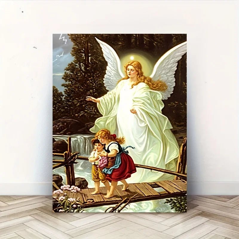Guardian Angel Art Canvas Print - Religious Theme, Unframed Wall Decor Poster for Living Room, Bedroom, Office, Dining Room - Fiesta VelloreGuardian Angel Art Canvas Print - Religious Theme, Unframed Wall Decor Poster for Living Room, Bedroom, Office, Dining RoomFiesta VelloreFiesta Vellore175212532;20251225;1766621664NDQQXtnb - 25030500017930x40cmS8a73984de7254100a74f3fadc6084cb3o