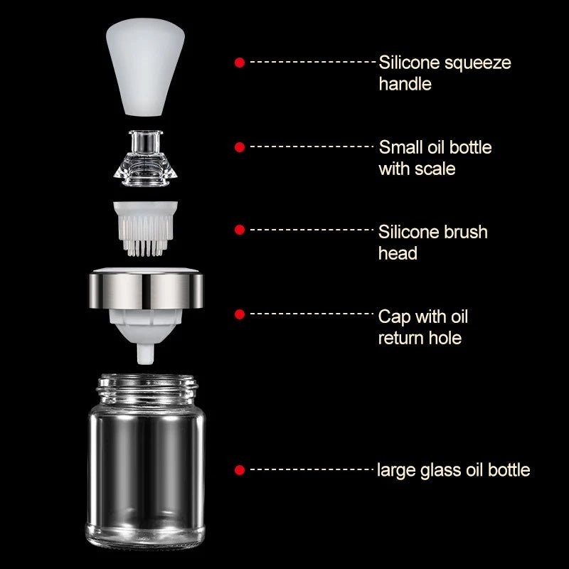 Kitchen Silicone Oil Bottle Oil Brush Baking Barbecue Grill Oil Brush Dispenser Pastry Steak Oil Brushes Kitchen Baking BBQ Tool - Fiesta VelloreKitchen Silicone Oil Bottle Oil Brush Baking Barbecue Grill Oil Brush Dispenser Pastry Steak Oil Brushes Kitchen Baking BBQ ToolFiesta VelloreFiesta Vellore175212830;20251225;1766621679ZrOk0135MLS996be55925624aa0aefe585d2a02f490B