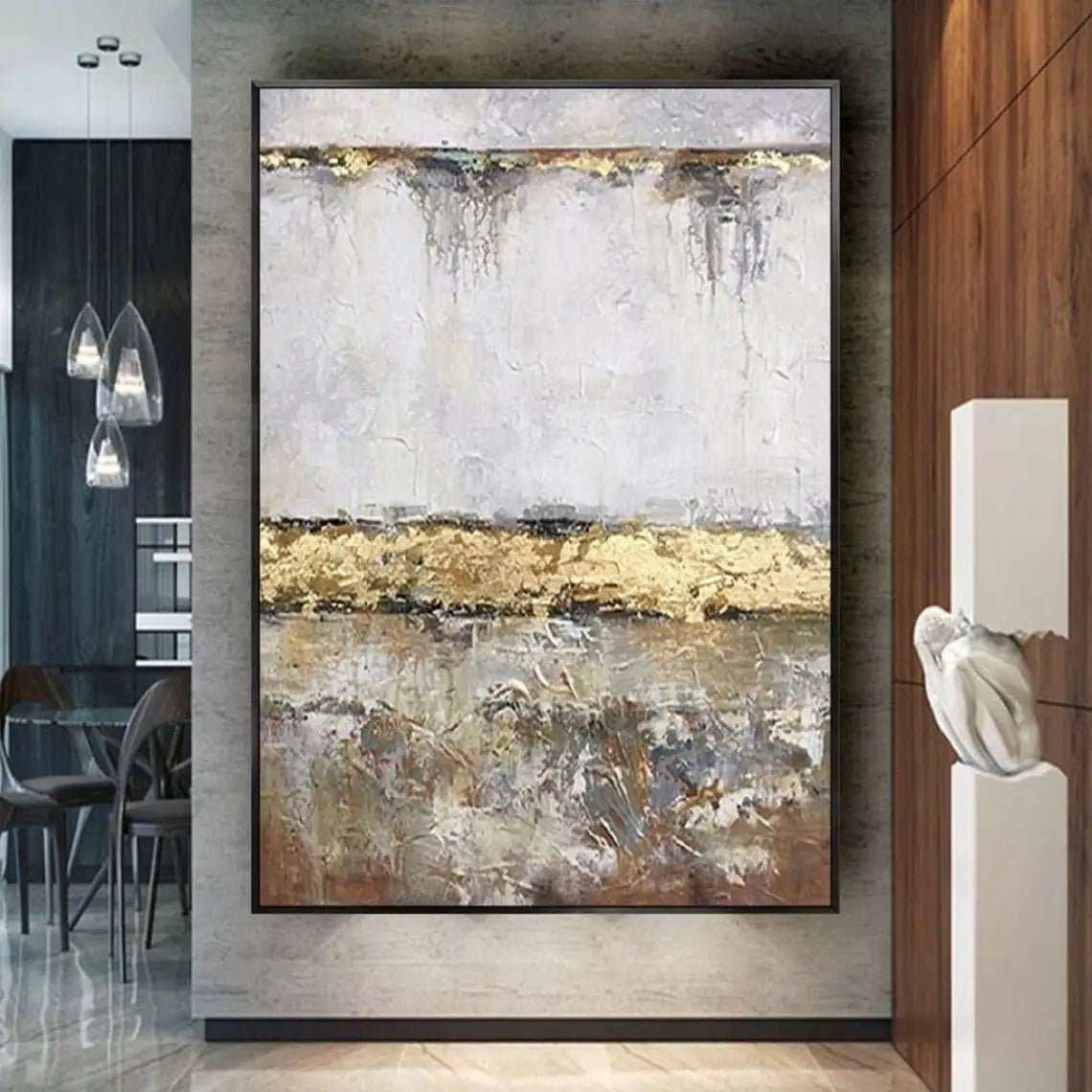 Large Textured Crossroads 100% Hand Painted Abstract Wall Art Canvas Art For Home Living Room Decor Modern Handmade Painting - Fiesta VelloreLarge Textured Crossroads 100% Hand Painted Abstract Wall Art Canvas Art For Home Living Room Decor Modern Handmade PaintingFiesta VelloreFiesta Vellore175213806;20251225;1766621713DtFQbG50x100cm No FrameSa8d27aa38c044cbfab28e591551ae83dN