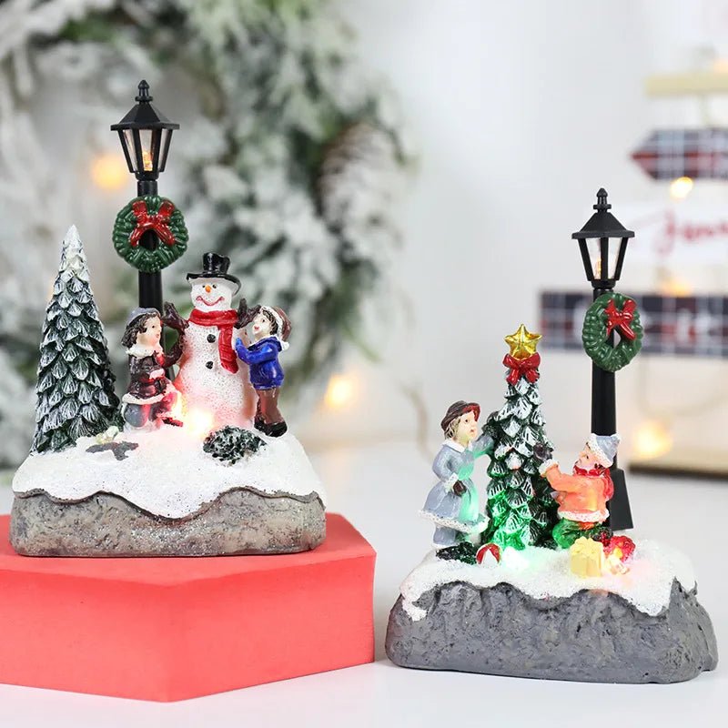 LED Christmas Village Ornaments Microlandscape Resin Figurines Decoration Santa Claus Pine Needles Snow View Holiday Gift - Fiesta VelloreLED Christmas Village Ornaments Microlandscape Resin Figurines Decoration Santa Claus Pine Needles Snow View Holiday GiftFiesta VelloreFiesta Vellore175214631;20251225;1766621746ZRyUwChristmas TreeSbf32a2560f334a1783cb25c020a2c223j