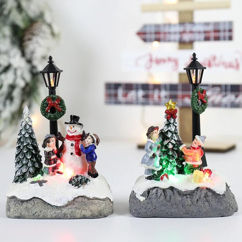 LED Christmas Village Ornaments Microlandscape Resin Figurines Decoration Santa Claus Pine Needles Snow View Holiday Gift - Fiesta VelloreLED Christmas Village Ornaments Microlandscape Resin Figurines Decoration Santa Claus Pine Needles Snow View Holiday GiftFiesta VelloreFiesta Vellore175214630;20251225;17666217467ruv7SnowmanS4641dc94e3dc4f4193a49f9a0d27f947Z