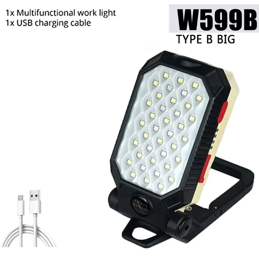 LED COB Work Light Portable Rechargeable Flashlight Magnetic Waterproof Camping Lantern Magnet Design with Power Display - Fiesta VelloreLED COB Work Light Portable Rechargeable Flashlight Magnetic Waterproof Camping Lantern Magnet Design with Power DisplayFiesta VelloreFiesta Vellore175214444;20251225;1766621733h1vadW599BSc0c662dfe3814e27879b98400aafe3b8z