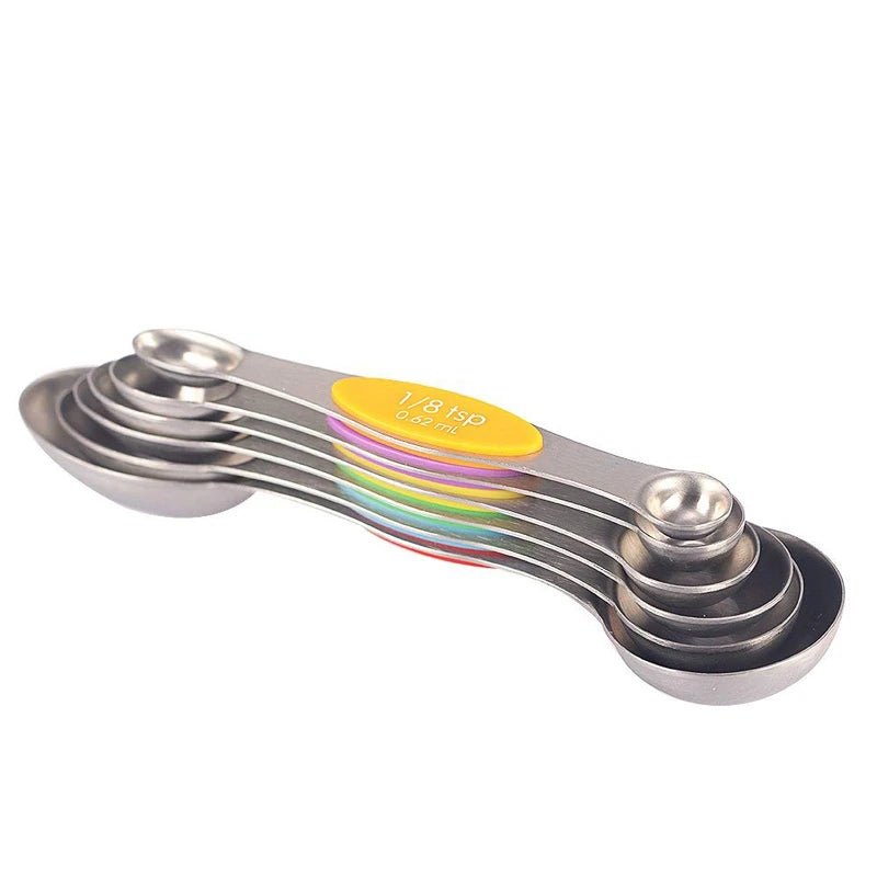 LMETJMA 7pcs/set Magnetic Measuring Spoons Set with Leveler Stainless Steel Double - Sided Measuring Spoons Set for Cooking Baking - Fiesta VelloreLMETJMA 7pcs/set Magnetic Measuring Spoons Set with Leveler Stainless Steel Double - Sided Measuring Spoons Set for Cooking BakingFiesta VelloreFiesta Vellore175212736;20251225;1766621675HyEXpRedS4aeacb0f42e44474ba09084e2a9ab8faw