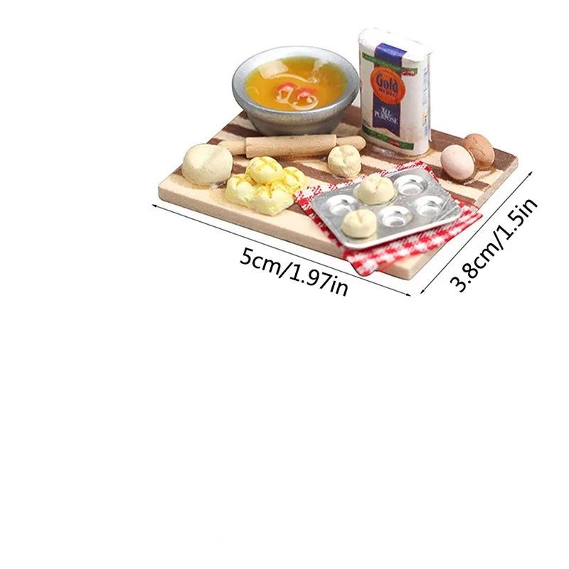Miniature Baking Set Kitchen Food Play for Dollhouse 1:12 Scale Accessories Mini Food Eggs Milk Bread Model Pretend Play Scene - Fiesta VelloreMiniature Baking Set Kitchen Food Play for Dollhouse 1:12 Scale Accessories Mini Food Eggs Milk Bread Model Pretend Play SceneFiesta VelloreFiesta Vellore175212702;20251225;1766621673eG1odchopping boardSa051239f927c4f1da5bf757714e71e6dV