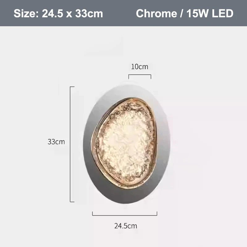 Modern Art Wall Lamp Stainless Steel Acrylic LED Wall Light for Bedside Living Room Corridor Lighting Fixture - Fiesta VelloreModern Art Wall Lamp Stainless Steel Acrylic LED Wall Light for Bedside Living Room Corridor Lighting FixtureFiesta VelloreFiesta Vellore175213591;20251225;1766621682NBRqkChrome 24.5 x 33cmCool White(5500 - 7000K)S050fe14d1f7a4ed48208f2f8ad8669a4x