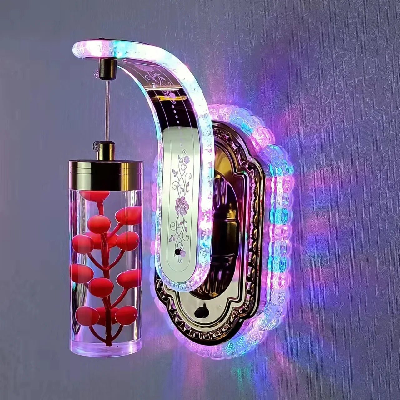 Modern Changeable Colorful Light Color Wall Lamps Pressed Flower Art Home Decoration Sconce Lights LED Acrylic Lampshade Lustres - Fiesta VelloreModern Changeable Colorful Light Color Wall Lamps Pressed Flower Art Home Decoration Sconce Lights LED Acrylic Lampshade LustresFiesta VelloreFiesta Vellore175213107;20251225;1766621681q6P73Red3 Light ColorsS6617741ebc7d4fe49d612584a67531b2g