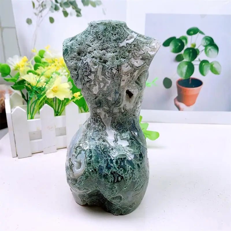 Natural Moss Agate Lady Body Carving Reiki Healing Stone Home Ornaments Decor Holiday Gift 1pcs - Fiesta VelloreNatural Moss Agate Lady Body Carving Reiki Healing Stone Home Ornaments Decor Holiday Gift 1pcsFiesta VelloreFiesta Vellore175214620;20251225;1766621746AfpJsmoss agateS58dfd0c62ee046378cd95b3d9051b927M