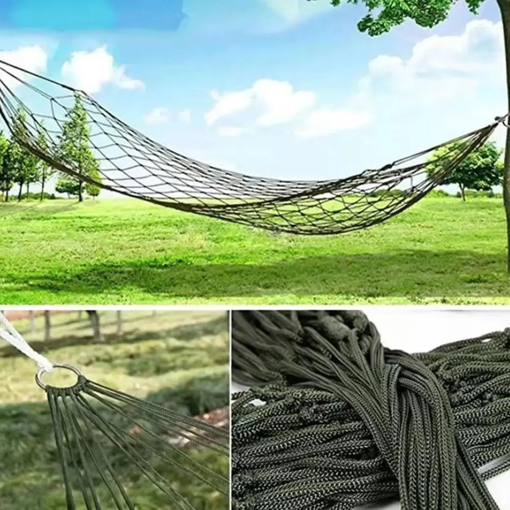 Nylon Rope Meshy Hammock For Outdoor Sleeping Net Bed Portable Outdoor Green Yard Sport Camping Hammock Hanging Bed - Fiesta VelloreNylon Rope Meshy Hammock For Outdoor Sleeping Net Bed Portable Outdoor Green Yard Sport Camping Hammock Hanging BedFiesta VelloreFiesta Vellore175213703;20251225;1766621684xWUmPAChinaS7e4d7d80cec74afeac17e7d8e469f682E