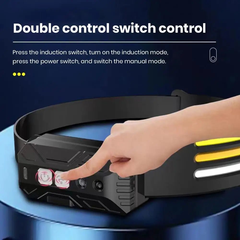 Outdoor Headlamp Rechargeable Outdoor Led Headlamp with Sensor Control Adjustable Headband for Night Fishing Light Cob - Fiesta VelloreOutdoor Headlamp Rechargeable Outdoor Led Headlamp with Sensor Control Adjustable Headband for Night Fishing Light CobFiesta VelloreFiesta Vellore175214183;20251225;1766621714jpU6lYellow WhiteChinaS2b60d5555edf4613829216db4882bc6aY