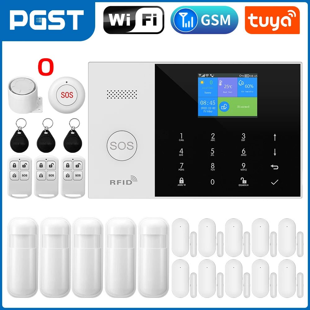 PGST Residential Tuya Smart Gsm Wifi Alarm System for Home Wireless Security Alarm House Smart Life App Control work with ALexa - Fiesta VellorePGST Residential Tuya Smart Gsm Wifi Alarm System for Home Wireless Security Alarm House Smart Life App Control work with ALexaFiesta VelloreFiesta Vellore175212127;20251225;1766621653LTAZIOEU PlugS5eeb6855465e4b9a859f87483efa77adQ