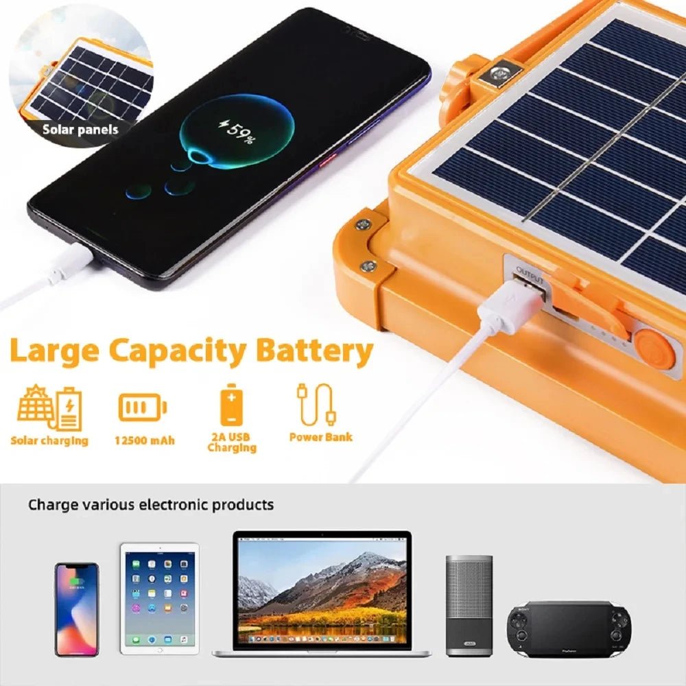 Portable Solar Lantern LED Tent Light Rechargeable Lantern Emergency Night Market Light Outdoor Camping Bulb Lamp - Fiesta VellorePortable Solar Lantern LED Tent Light Rechargeable Lantern Emergency Night Market Light Outdoor Camping Bulb LampFiesta VelloreFiesta Vellore175214204;20251225;1766621716cfzMU20000LMS7e0ca732ab794f14913db9c405a63235V