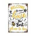 Putuo Decor Welcome Metal Signs, Tin Plaque Painting Retro Bee Decoration Plate Iron Wall Art Decor for Home Bedroom Farm - Fiesta VellorePutuo Decor Welcome Metal Signs, Tin Plaque Painting Retro Bee Decoration Plate Iron Wall Art Decor for Home Bedroom FarmFiesta VelloreFiesta Vellore175212549;20251225;1766621665WePtk20x30cmM001MT - 0000475United StatesSe4f4ba7d09e44848b4f4b67629c70392E