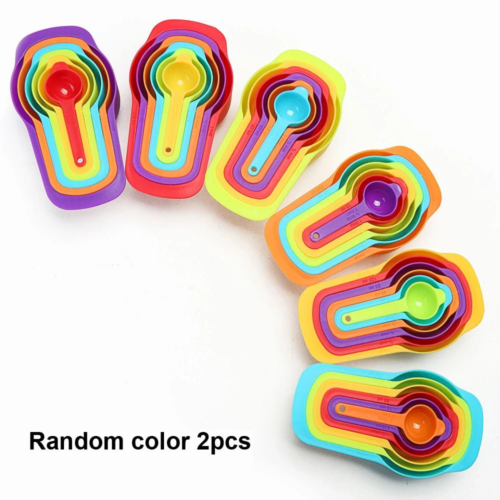 Rainbow Measuring Cup Colored Plastic Flour Measuring Spoon Scale Measuring Spoon Set Baking Accessories Kitchen Tools - Fiesta VelloreRainbow Measuring Cup Colored Plastic Flour Measuring Spoon Scale Measuring Spoon Set Baking Accessories Kitchen ToolsFiesta VelloreFiesta Vellore175212687;20251225;17666216755oQ80Random color 2pcsS8c255b1dfe2b4784b0a2b974411e7c97r