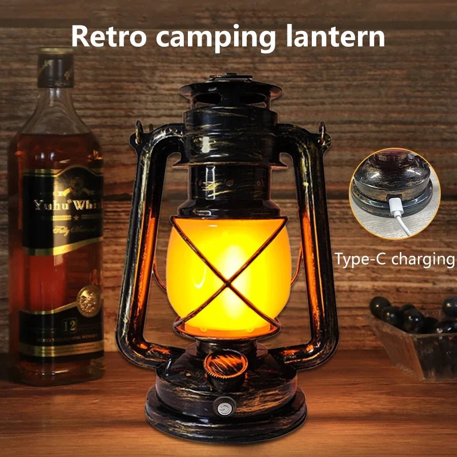 Retro Portable LED Horse Lantern Lamp Rechargeable Hanging Camping Lights 3 Lighting Modes for Desktop Bar Resturant Decoration - Fiesta VelloreRetro Portable LED Horse Lantern Lamp Rechargeable Hanging Camping Lights 3 Lighting Modes for Desktop Bar Resturant DecorationFiesta VelloreFiesta Vellore175214282;20251225;1766621723ykHitblack shellS11bf61788afb420f8a9b901770ddf7a2l