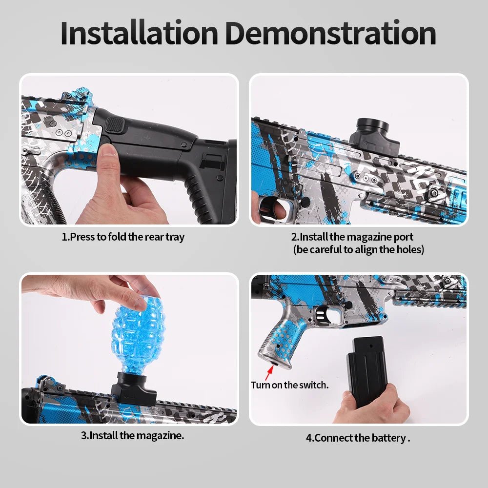Scar Electric Glue Gun Toy Gun Is Suitable for Outdoor Activities, Fully Automatic Splash Ball Toy Gun, Outdoor Shooting Team Game (Not Including Water Bombs) - Fiesta VelloreScar Electric Glue Gun Toy Gun Is Suitable for Outdoor Activities, Fully Automatic Splash Ball Toy Gun, Outdoor Shooting Team Game (Not Including Water Bombs)Fiesta VelloreFiesta Vellore175214080;20251225;1766621712zQImLBlueS0ecaeee22adf4145bc8e7e6faa2911ec7