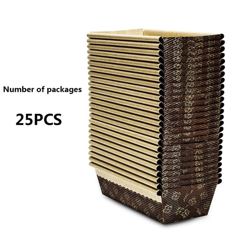 Set of 25 Disposable Baking Mold Microwave Cake Pan Paper Loaf Bread Pans Dropship - Fiesta VelloreSet of 25 Disposable Baking Mold Microwave Cake Pan Paper Loaf Bread Pans DropshipFiesta VelloreFiesta Vellore175212746;20251225;17666216763TPxADefault - DefaultSddced43e43234dd68f4bd02dd9c5866cN