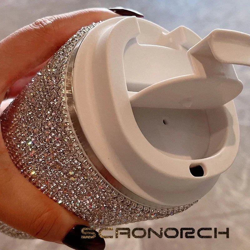 Sparkling Stainless Steel Insulated Crystal Tumbler Coffee Cups Mug Travel Thermal Water Bottle Car Thermos Bottle Vacuum Flask - Fiesta VelloreSparkling Stainless Steel Insulated Crystal Tumbler Coffee Cups Mug Travel Thermal Water Bottle Car Thermos Bottle Vacuum FlaskFiesta VelloreFiesta Vellore175190793;20251224;1766599890RwKpEWHITE380mlS78e3ed31cece4c4d9decaec36f27562e9