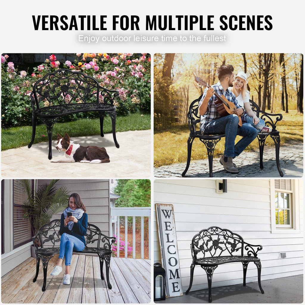 SucceBuy Outdoor Bench Wooden Metal Garden Bench for Outdoors 480 lbs Load Capacity Bench Outdoor Garden Park Bench - Fiesta VelloreSucceBuy Outdoor Bench Wooden Metal Garden Bench for Outdoors 480 lbs Load Capacity Bench Outdoor Garden Park BenchFiesta VelloreFiesta Vellore175213957;20251225;1766621711TVeYvWooden 50 InchescanadaSd6305bfae46a4eeeb435cfa85c8141acb