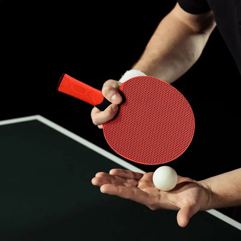 Table Tennis Paddles Outdoor Pingpong Paddles Rubber Professional Racquet Sport Equipment For Beginners Players Indoor Outdoor - Fiesta VelloreTable Tennis Paddles Outdoor Pingpong Paddles Rubber Professional Racquet Sport Equipment For Beginners Players Indoor OutdoorFiesta VelloreFiesta Vellore175214046;20251225;1766621711ArtmVRedChina MainlandS939b734e509a422c8d466ae624456f1ej