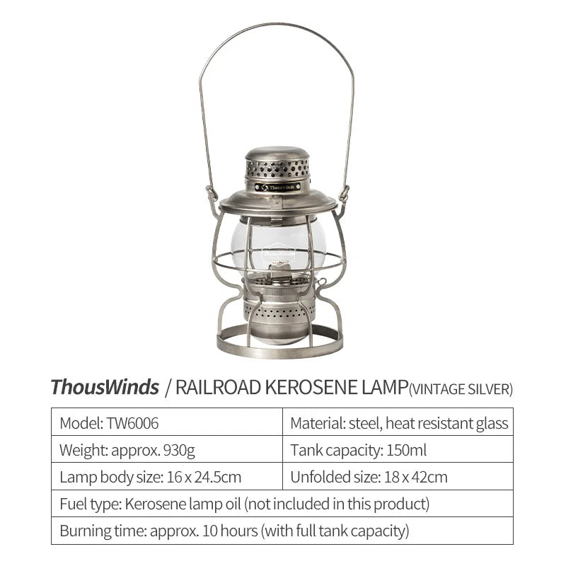 ThousWinds Railroad Camping Lantern Outdoor Lights Emotion Vintage Kerosene Oil Lamp for Travel Picnic Lighting Camping Supplies - Fiesta VelloreThousWinds Railroad Camping Lantern Outdoor Lights Emotion Vintage Kerosene Oil Lamp for Travel Picnic Lighting Camping SuppliesFiesta VelloreFiesta Vellore175214256;20251225;1766621721wALAlTW6006Sdbf59c8ed7b04a3d9dda37268ee57aa9V
