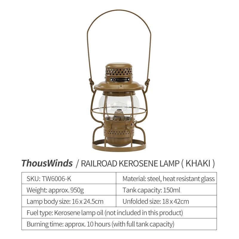 ThousWinds Railroad Camping Lantern Outdoor Lights Emotion Vintage Kerosene Oil Lamp for Travel Picnic Lighting Camping Supplies - Fiesta VelloreThousWinds Railroad Camping Lantern Outdoor Lights Emotion Vintage Kerosene Oil Lamp for Travel Picnic Lighting Camping SuppliesFiesta VelloreFiesta Vellore175214254;20251225;1766621721V1M92TW6006 - KSa0405122b24d4d2f804ec9a77527eb20z