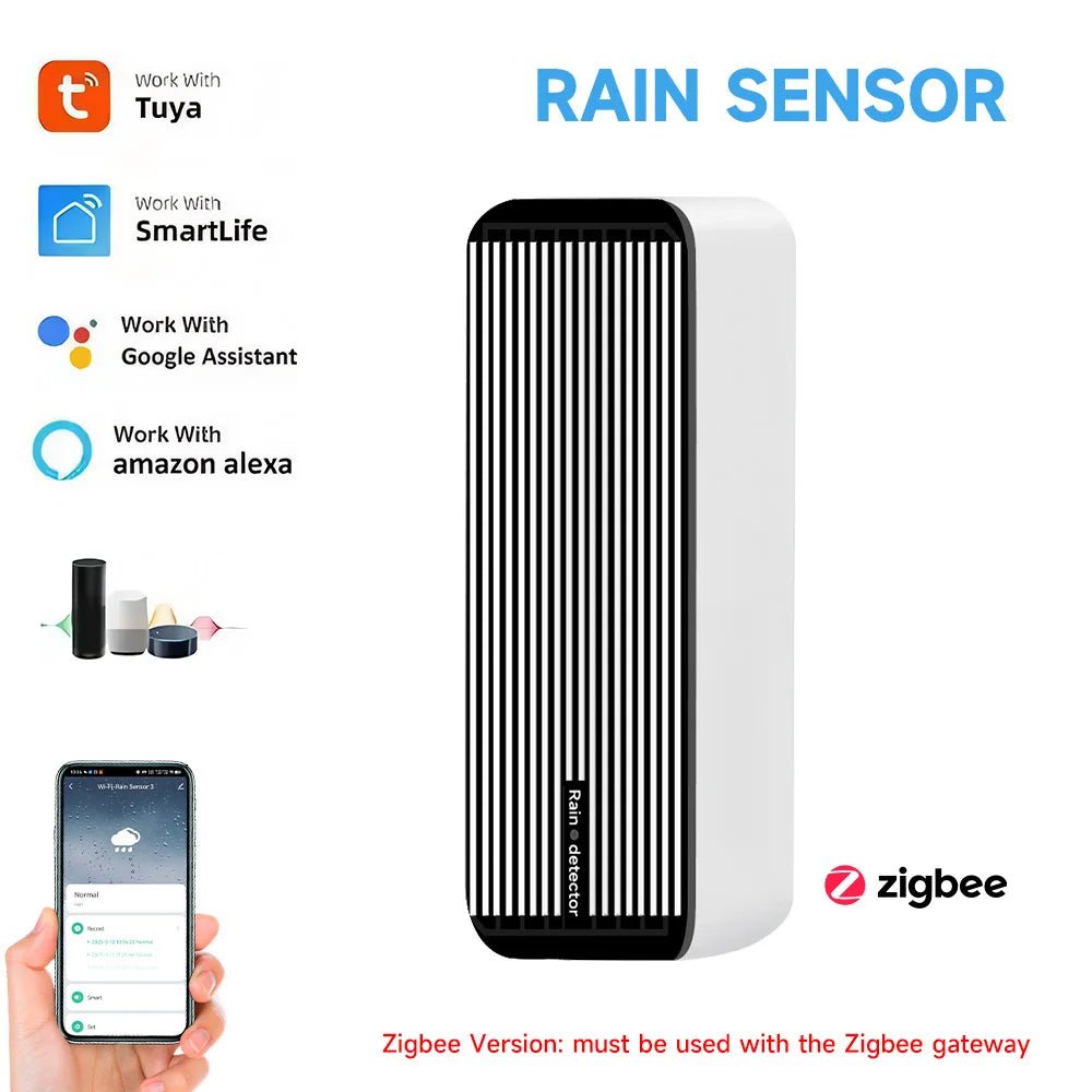 Tuya ZigBee Rain Sensor Tuya Rain Detection Sensor Smart Home Real - time APP Notifications Home Automation Smart Life Devices - Fiesta VelloreTuya ZigBee Rain Sensor Tuya Rain Detection Sensor Smart Home Real - time APP Notifications Home Automation Smart Life DevicesFiesta VelloreFiesta Vellore175212104;20251225;1766621652l7PsxZigBee SensorScb922108152445f79cbeb013837d58e0S