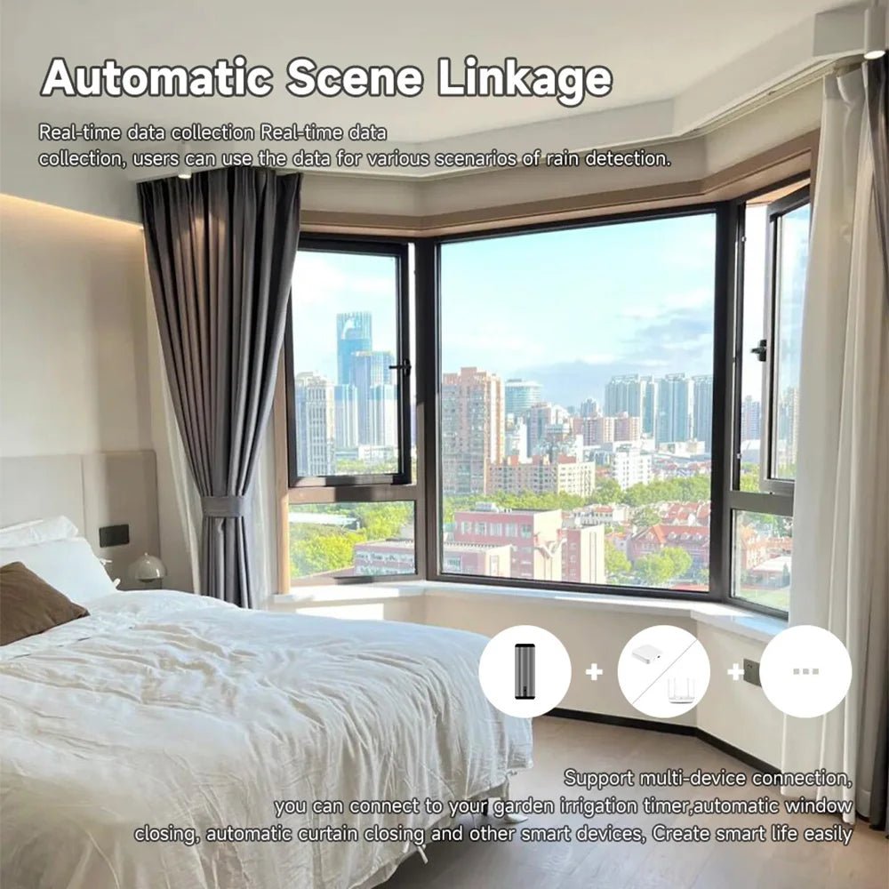 Tuya ZigBee Rain Sensor Tuya Rain Detection Sensor Smart Home Real - time APP Notifications Home Automation Smart Life Devices - Fiesta VelloreTuya ZigBee Rain Sensor Tuya Rain Detection Sensor Smart Home Real - time APP Notifications Home Automation Smart Life DevicesFiesta VelloreFiesta Vellore175212104;20251225;1766621652l7PsxZigBee SensorS6523c6b4d13341dc9fc57aca0d73fa5ct