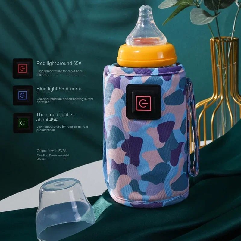USB Milk Water Warmer Travel Stroller Insulated Bag Baby Nursing Bottle Heater Supplies for Outdoor botella de agua para niños - Fiesta VelloreUSB Milk Water Warmer Travel Stroller Insulated Bag Baby Nursing Bottle Heater Supplies for Outdoor botella de agua para niñosFiesta VelloreFiesta Vellore175190925;20251224;17665998918h6U2Camouflage BlackSb6c1d39244be42119a00fe722085a4a3w