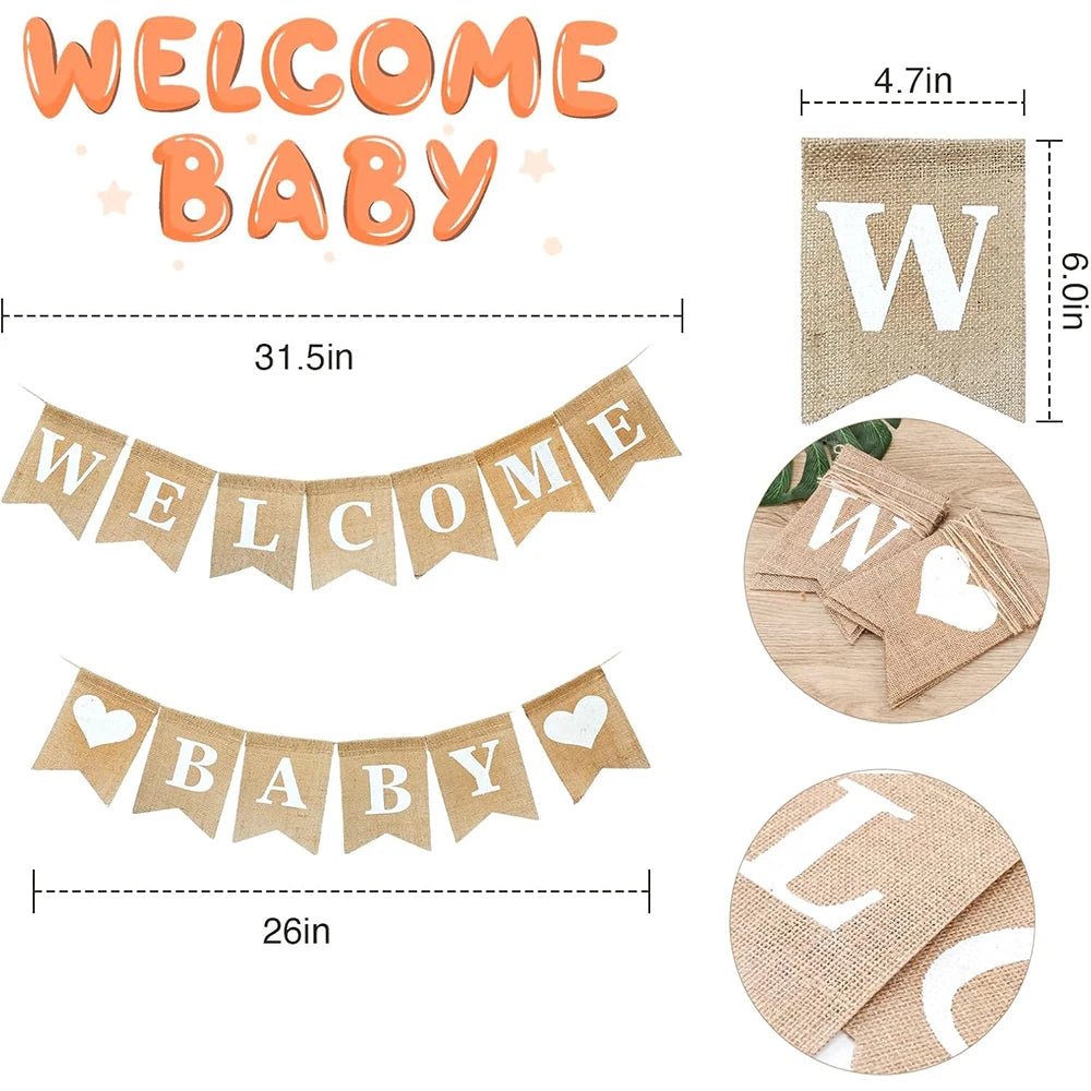 Welcome Baby Sign Burlap Banner Baby Shower Decoration Banner For Girls Boys Baby Announcement Sign Decorations Banners - Fiesta VelloreWelcome Baby Sign Burlap Banner Baby Shower Decoration Banner For Girls Boys Baby Announcement Sign Decorations BannersFiesta VelloreFiesta Vellore175214535;20251225;1766621743QdPChStyle 1S42309f39f6244cb98ecee9d05045890a3